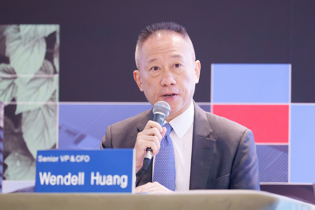 台積電財務長黃仁昭今出席第二季法說會