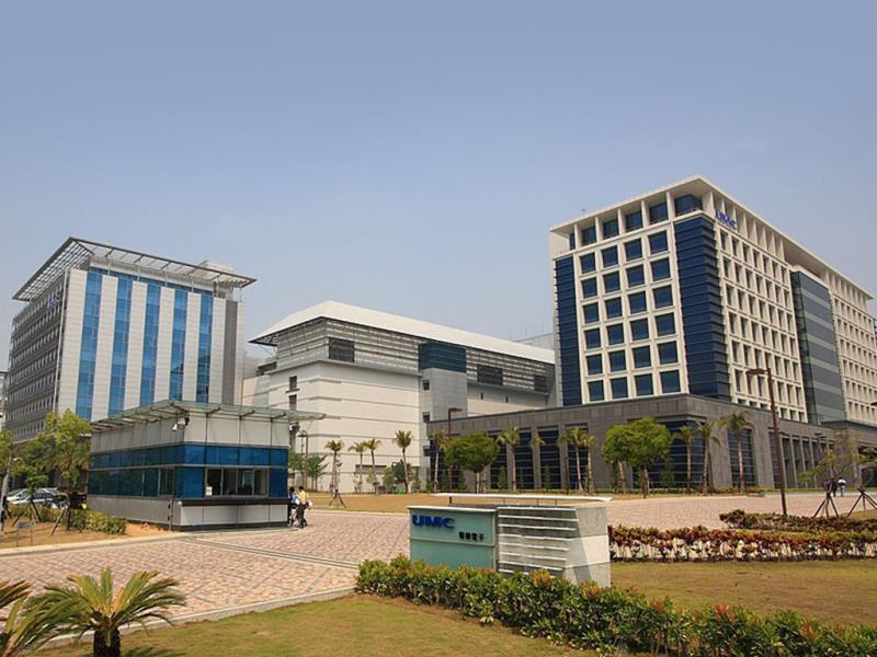 ▲聯電在台南的Fab 12A廠區。