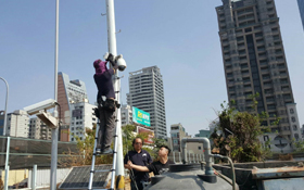 工地架設即時監控系統，污染改善更即時