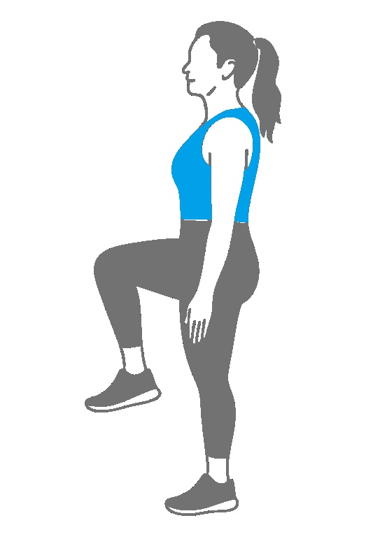 單腳站立平衡訓練