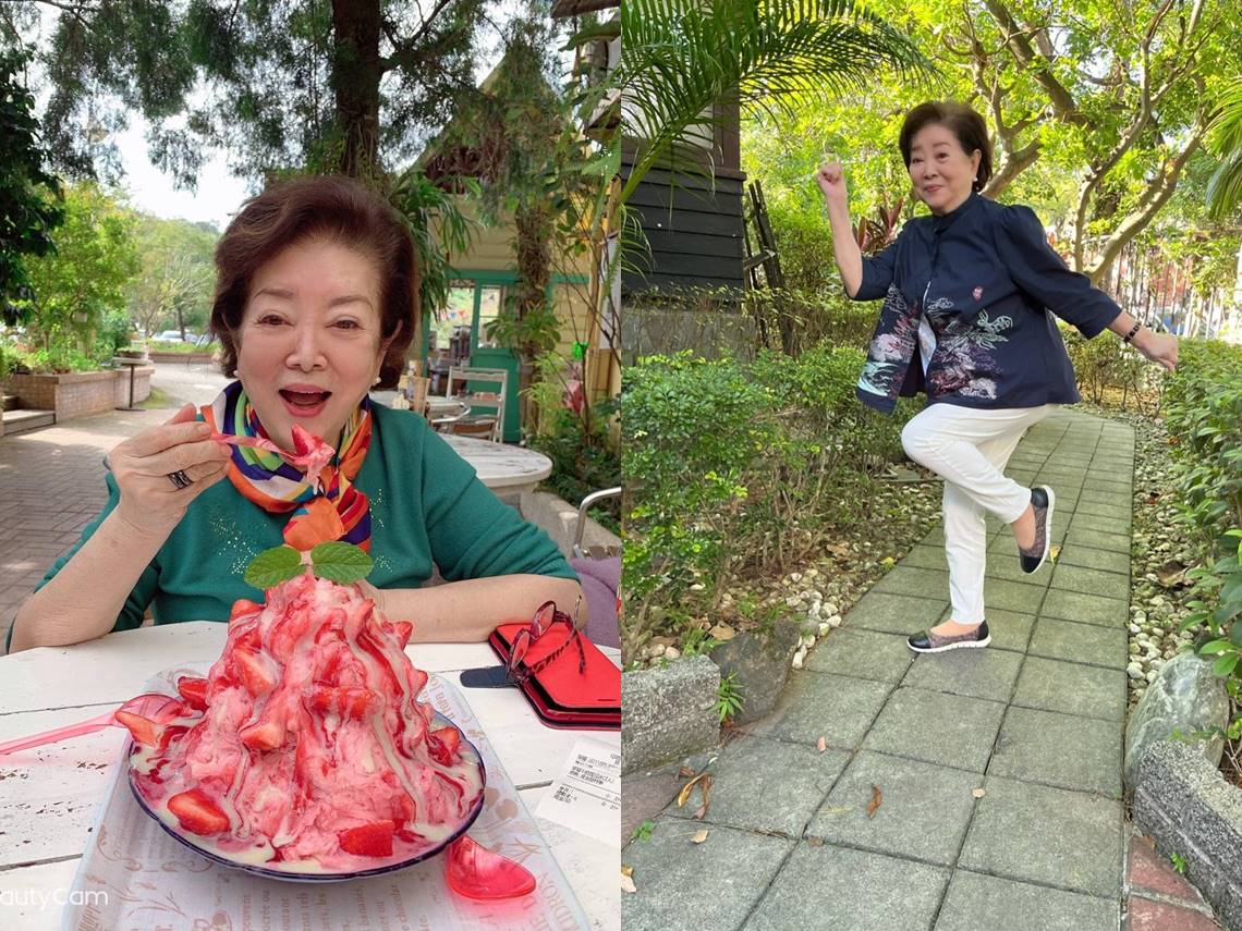 陳淑芳以「人生3天哲學」，樂觀過日子