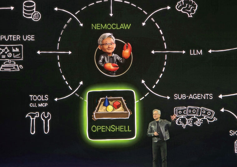 法人看好，NemoClaw主打一鍵部署與混合模型，也與各大軟體企業平台整合，將加速企業導入意願。