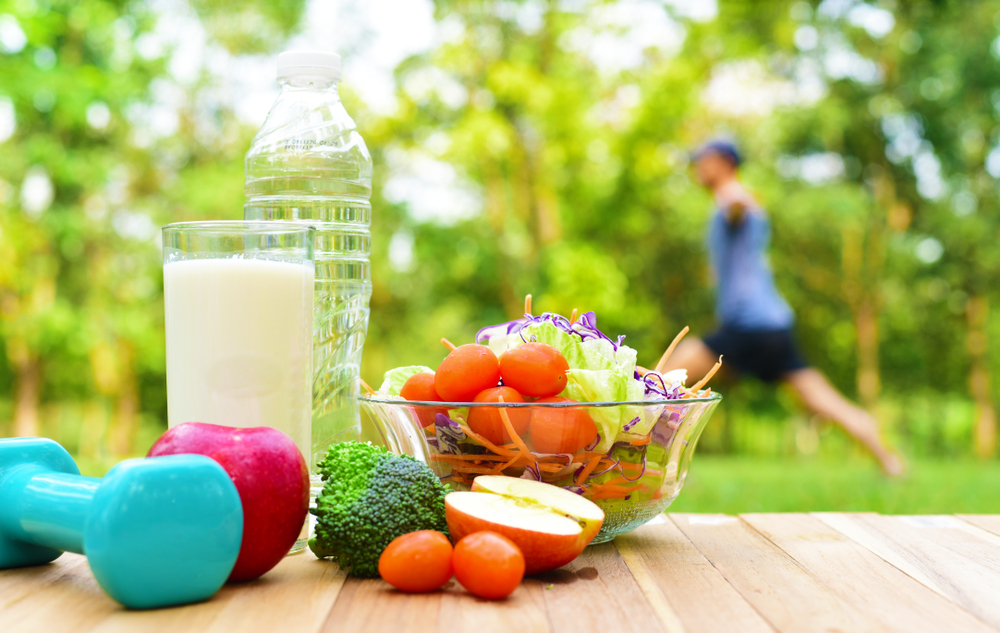 健康飲食和運動