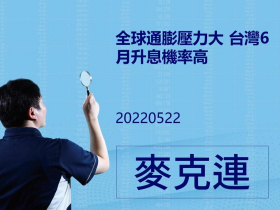 5/22 全球通膨壓力大 台灣6月升息機率高