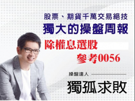 除權息選股參考0056
