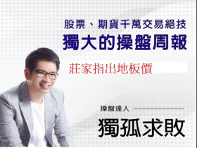 獨大週報 莊家指出台股地板價 