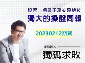 【獨孤求敗】窄幅盤整中後段 醞釀黃金切入點？! (2023/02/12)